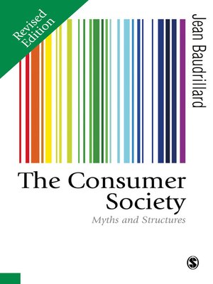 cover image of The Consumer Society